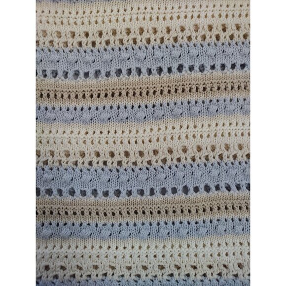 Jessica Simpson Womens Crochet Maxi Skirt With Drawstring Waist Stripes Size XS. - Picture 5 of 7